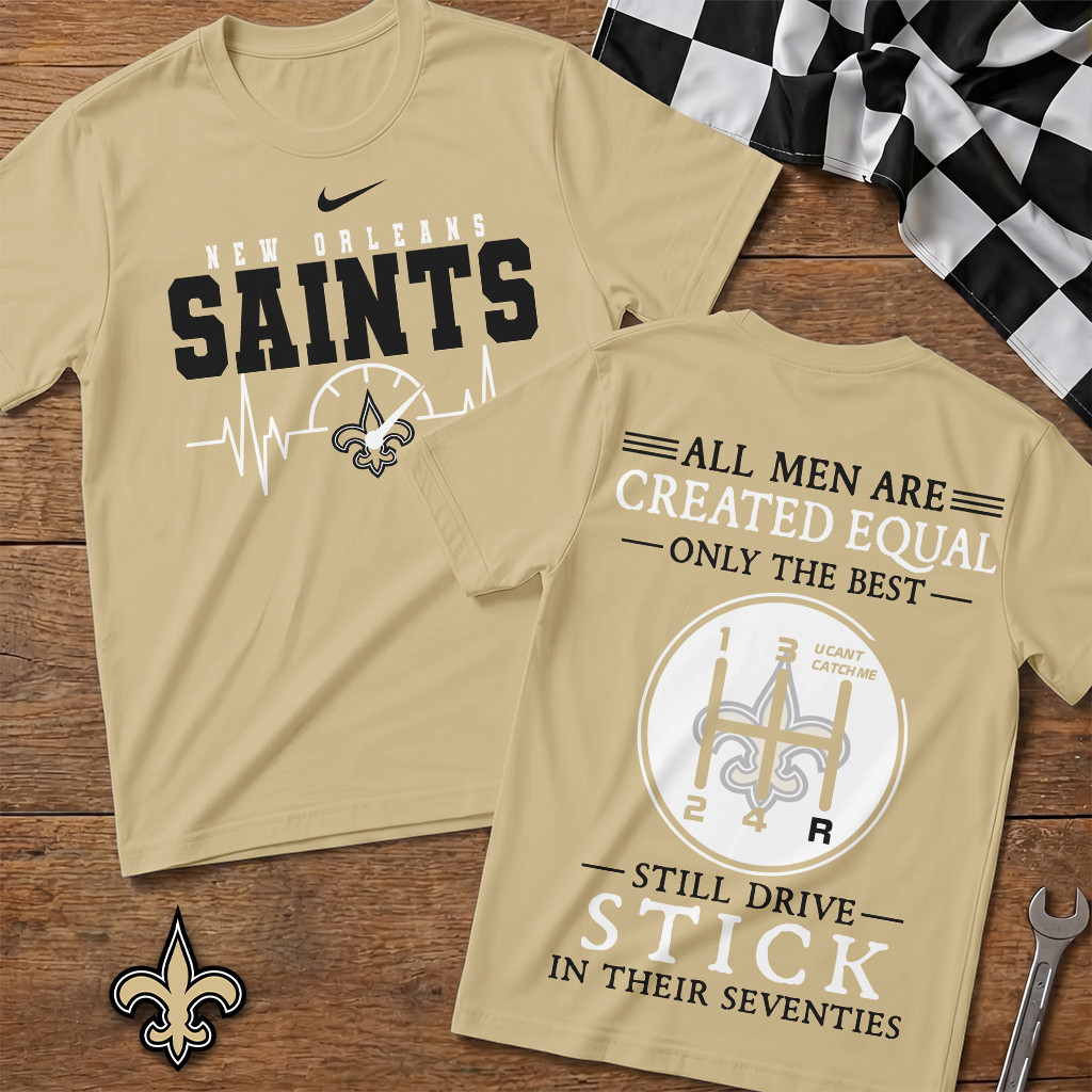 New Orleans Saints | Premium NFL Highspeed Heartbeat T-Shirt TD