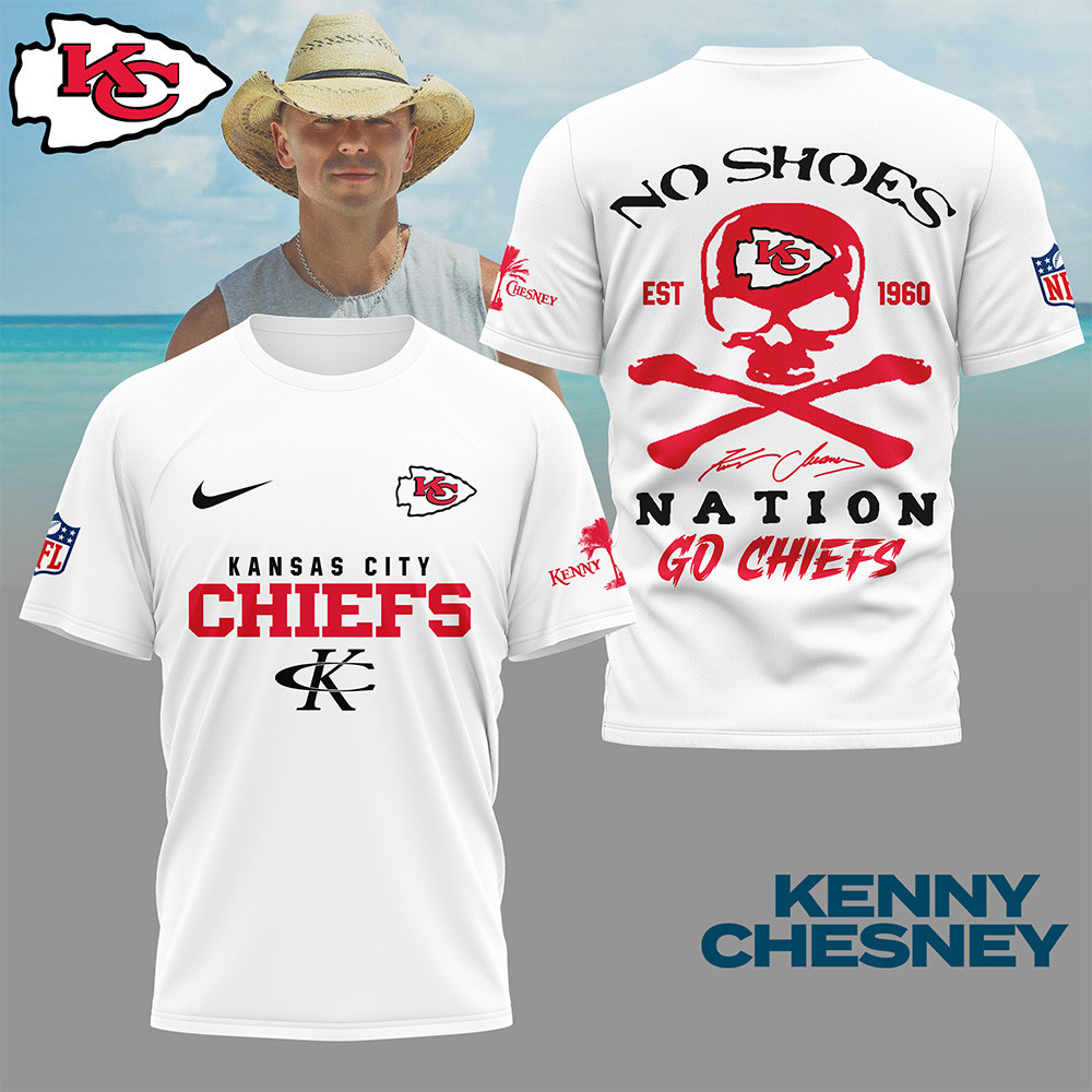 Kansas City Chiefs | Premium NFL Kenny Chesney Fan 3D Shirt NY