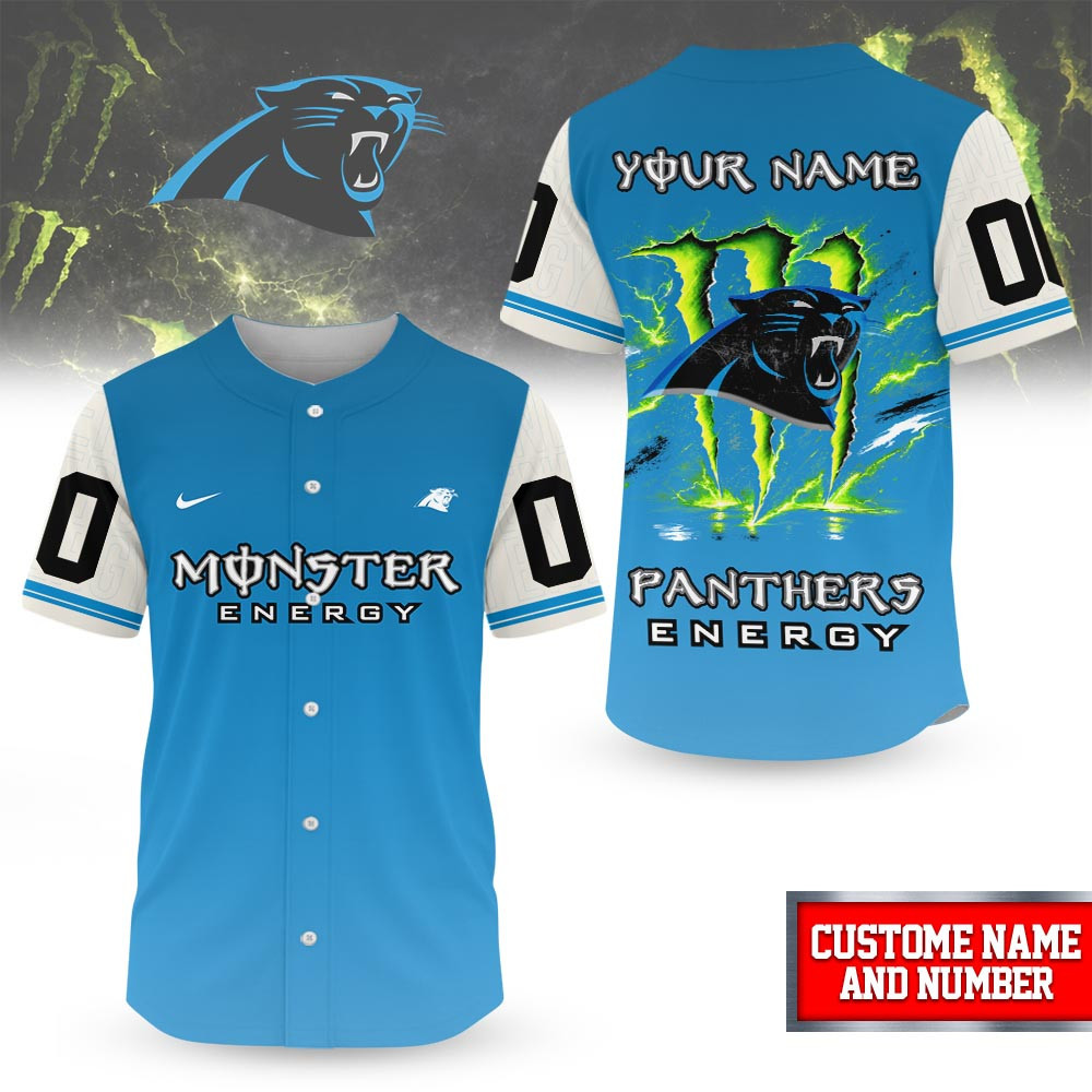 Carolina Panthers | Premium NFL Monster Energy Jersey NP