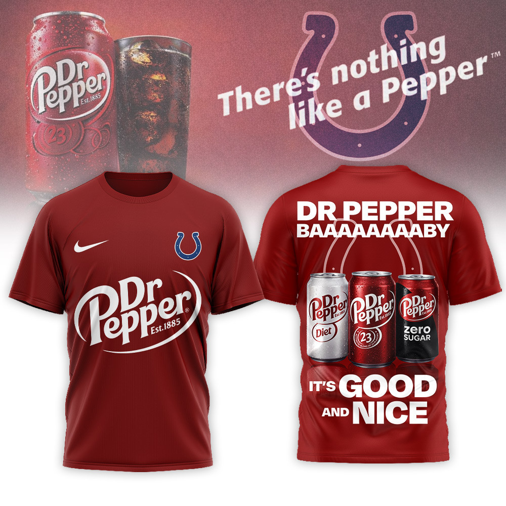 Indianapolis Colts | Premium NFL Dr Pepper 3D Shirt NP