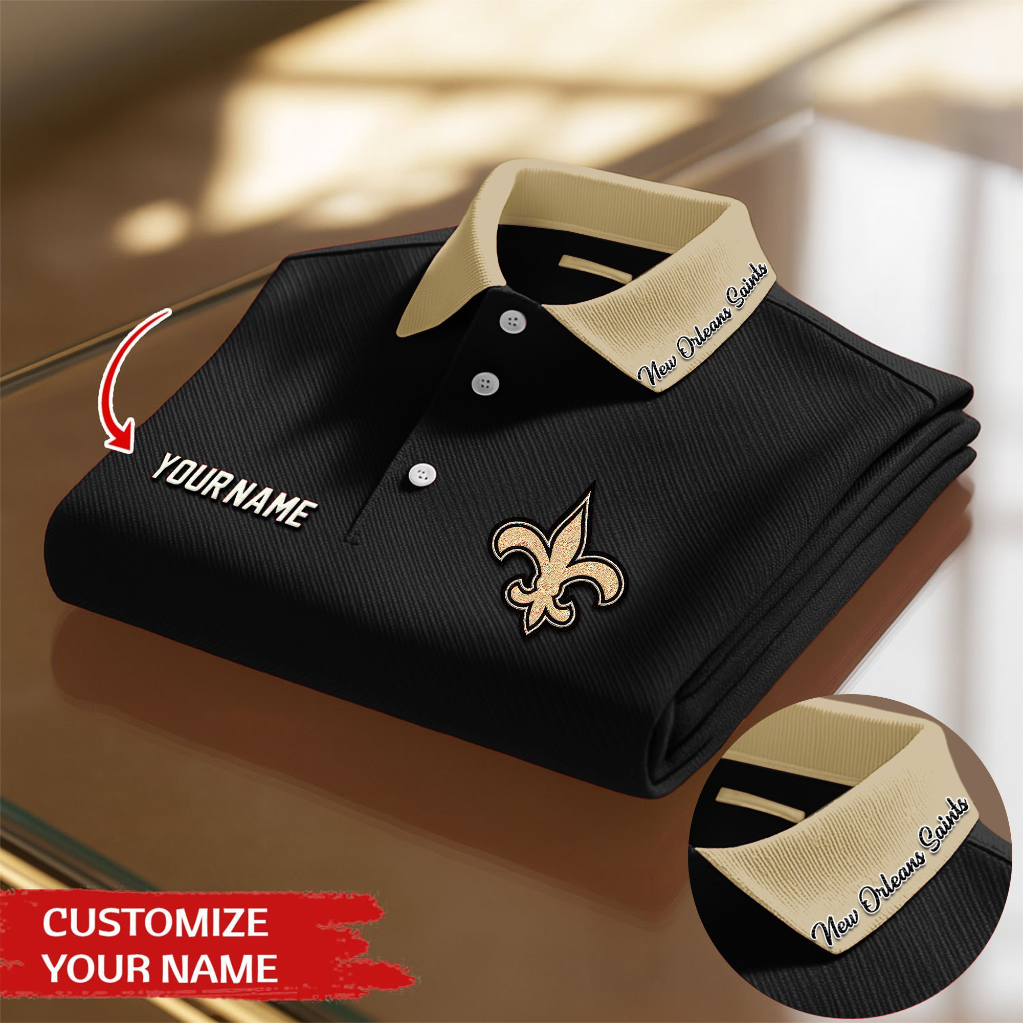 New Orleans Saints | Premium NFL Polo Shirt TD