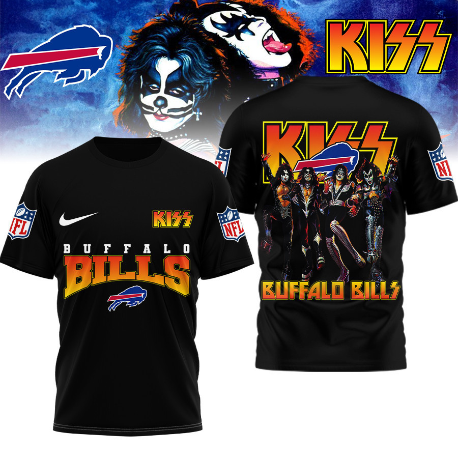Buffalo Bills | Premium NFL Kiss Band 3D Shirt TD