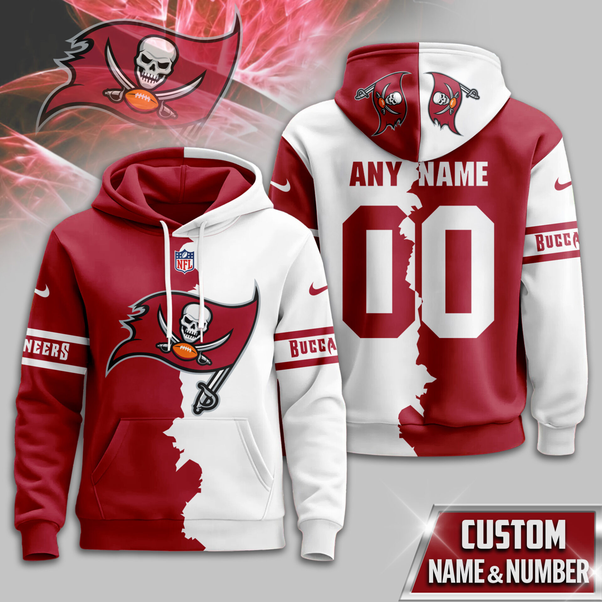 Tampa Bay Buccaneers | Premium Victory Split Hoodie TD