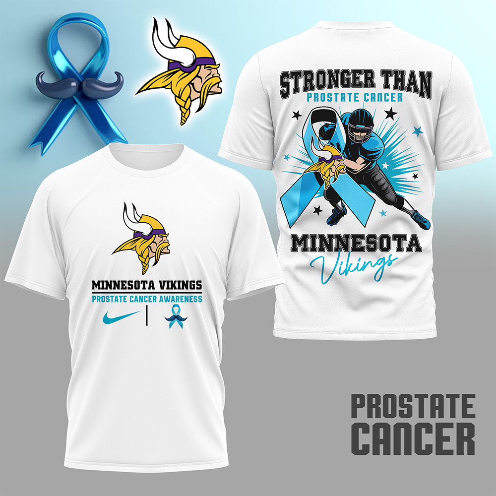 Minnesota Vikings | Premium NFL Prostate Cancer Awareness Month Shirt HI