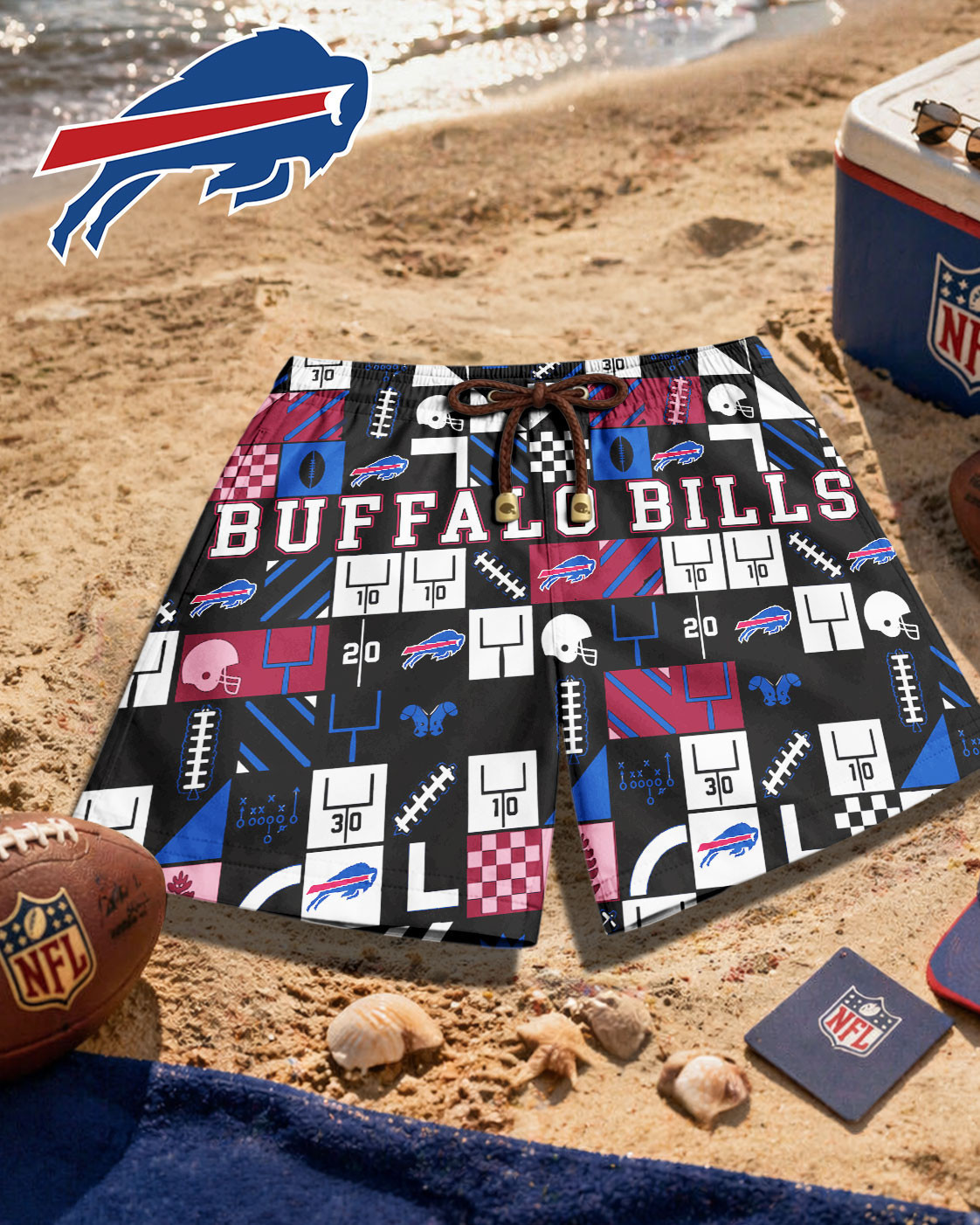 Buffalo Bills | Premium NFL Beach Shorts HY
