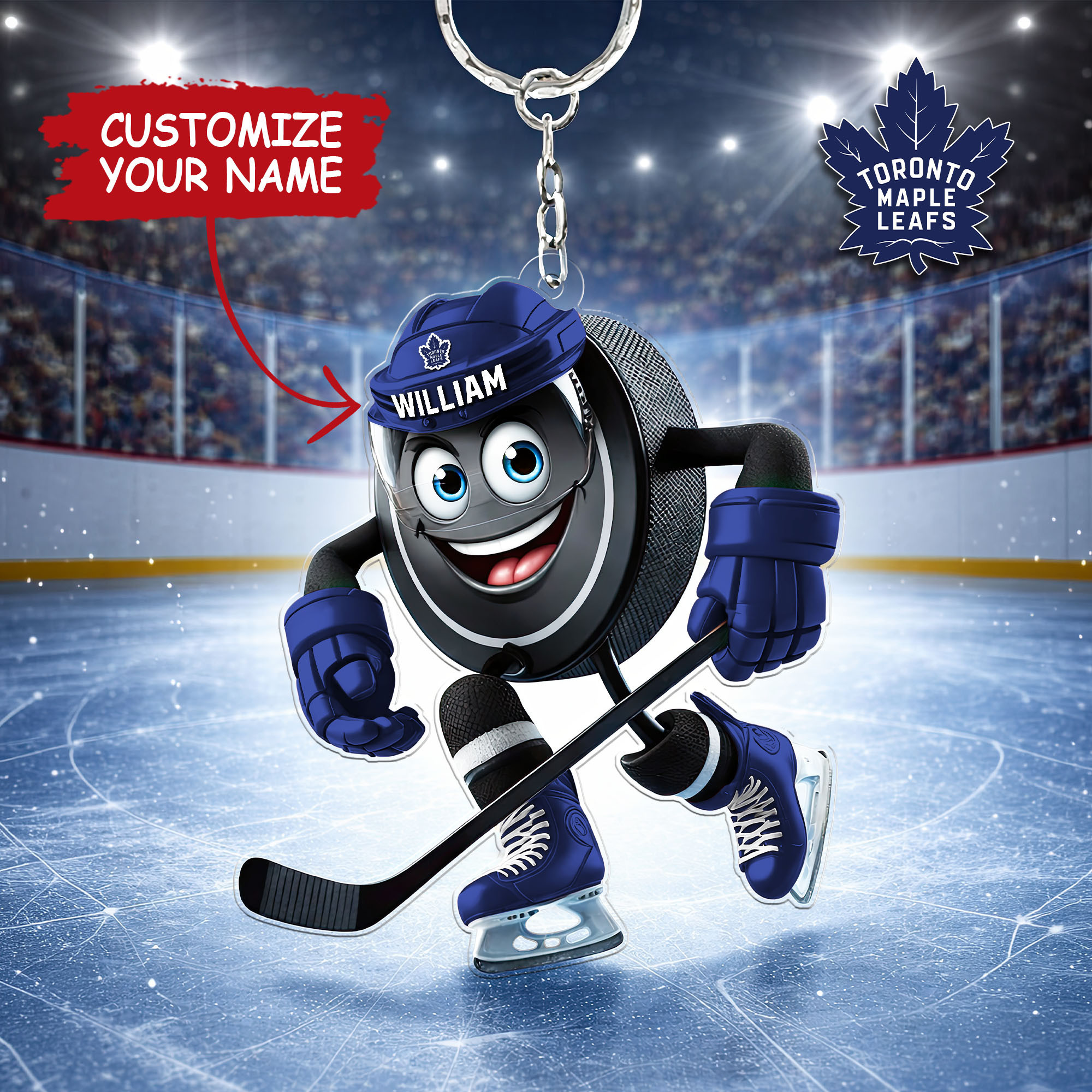 Toronto Maple Leafs | Premium NHL Game Day Keychain NY