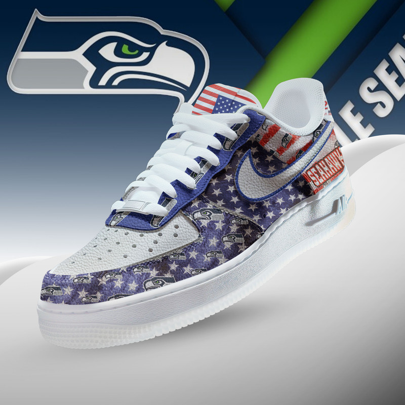 Seattle Seahawks | Premium NFL 250 Years Of America AF1 Shoes HY