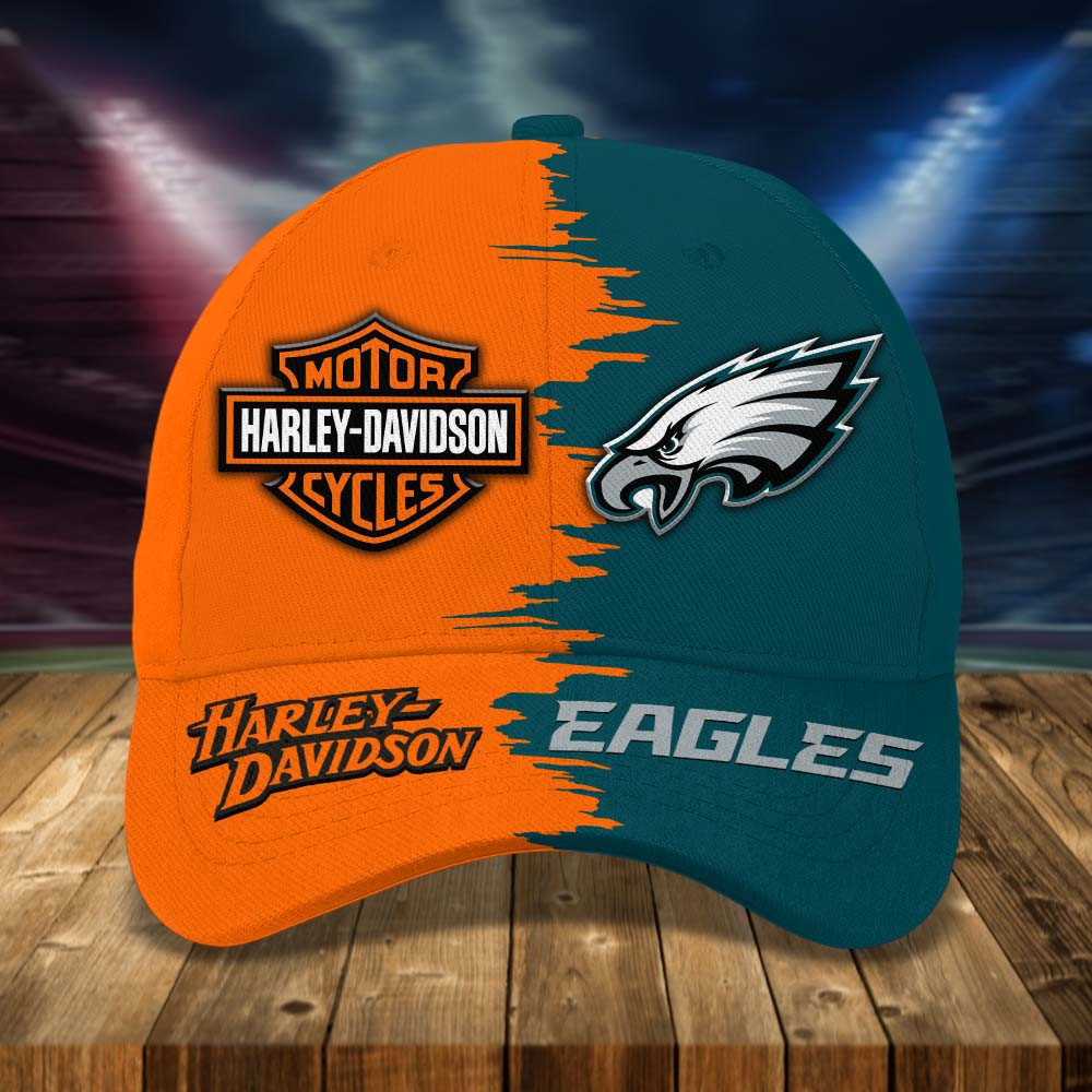 Philadelphia Eagles | Premium Classic NFL & Harley-Davidson Cap