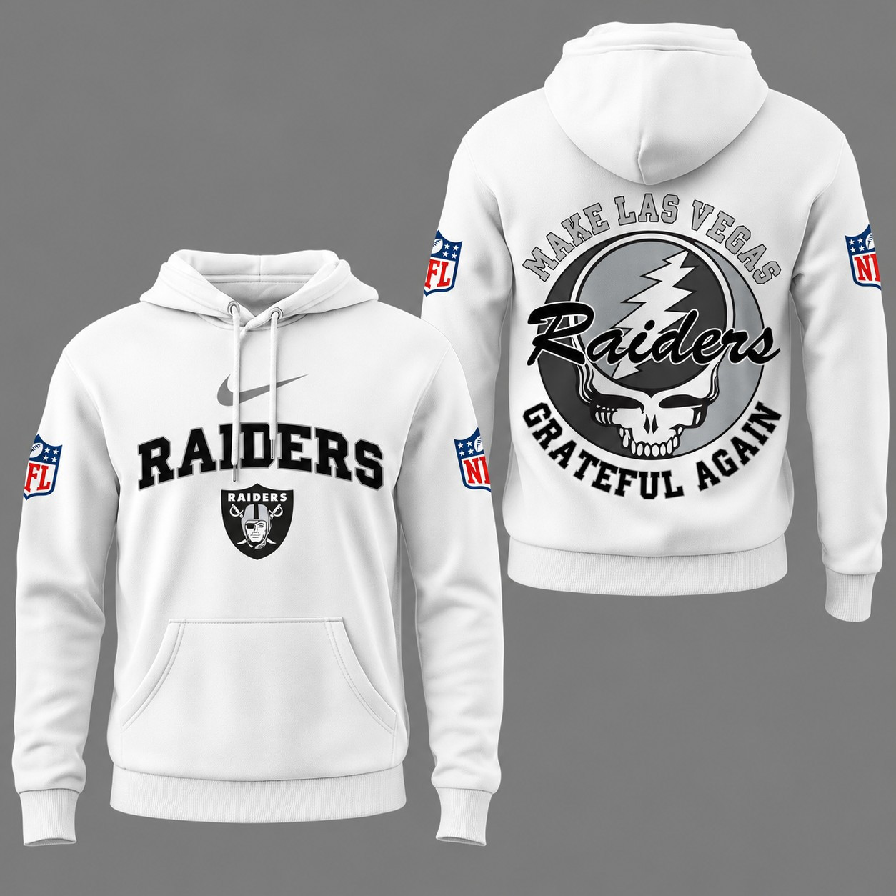 Las Vegas Raiders | Premium NFL Grateful Again Hoodie NY