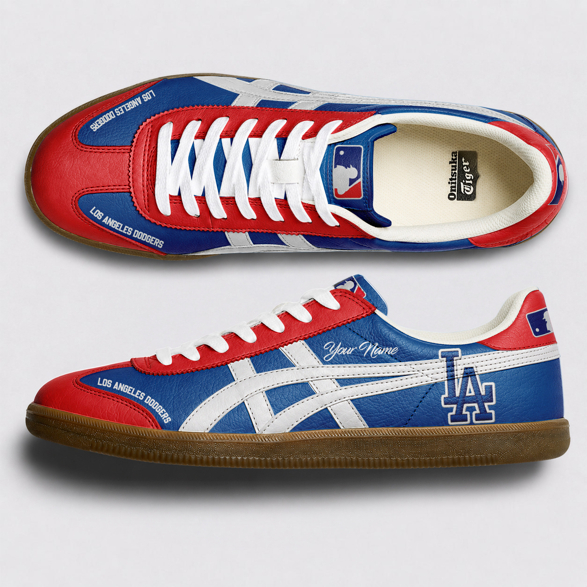 Los Angeles Dodgers | Premium MLB Customized Baseball Tiger Shoes TD