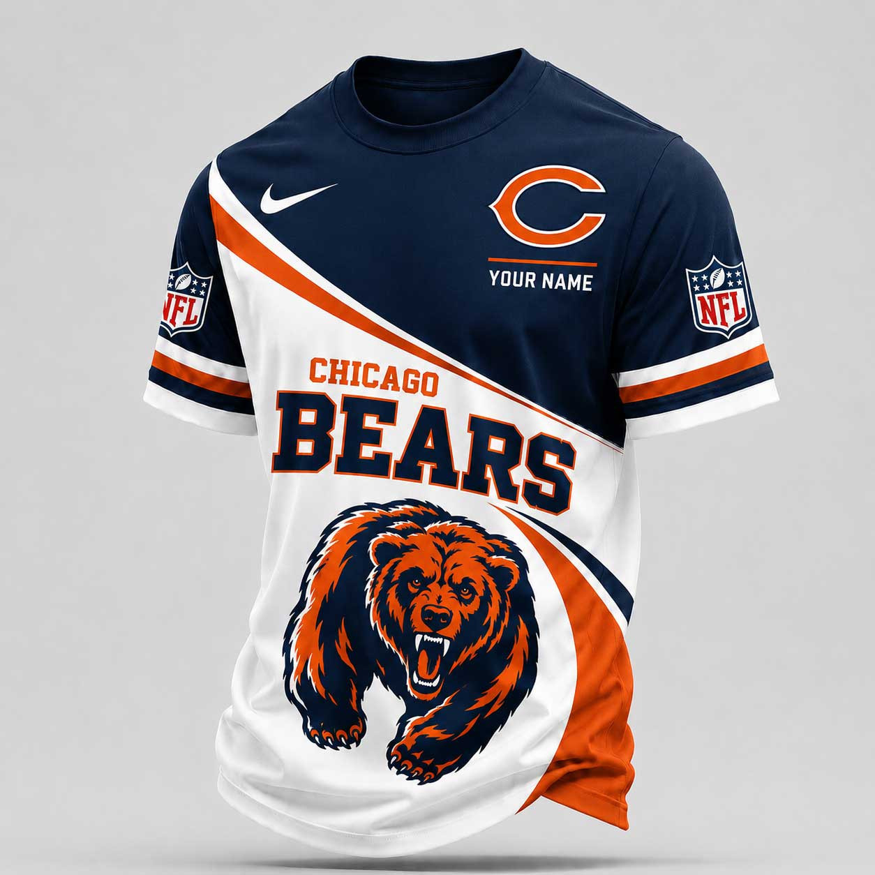 Chicago Bears | Premium NFL Bold Team Pride t-shirt TD