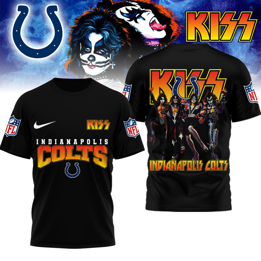 Indianapolis Colts | Premium NFL Kiss Band 3D Shirt TD