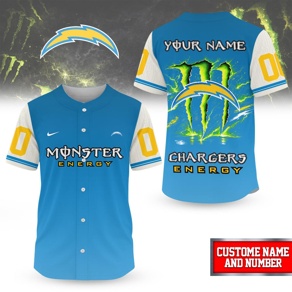 Los Angeles Chargers | Premium NFL Monster Energy Jersey NP