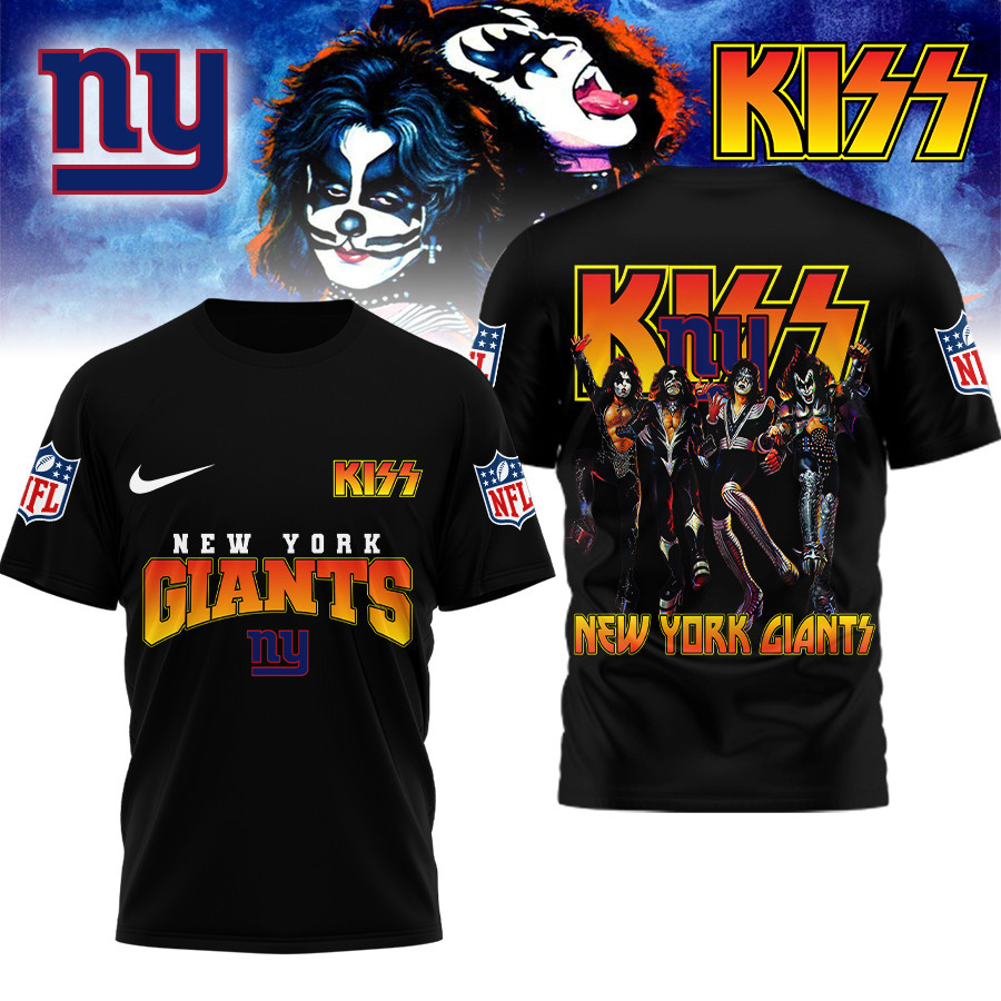 New York Giants | Premium NFL Kiss Band 3D Shirt TD
