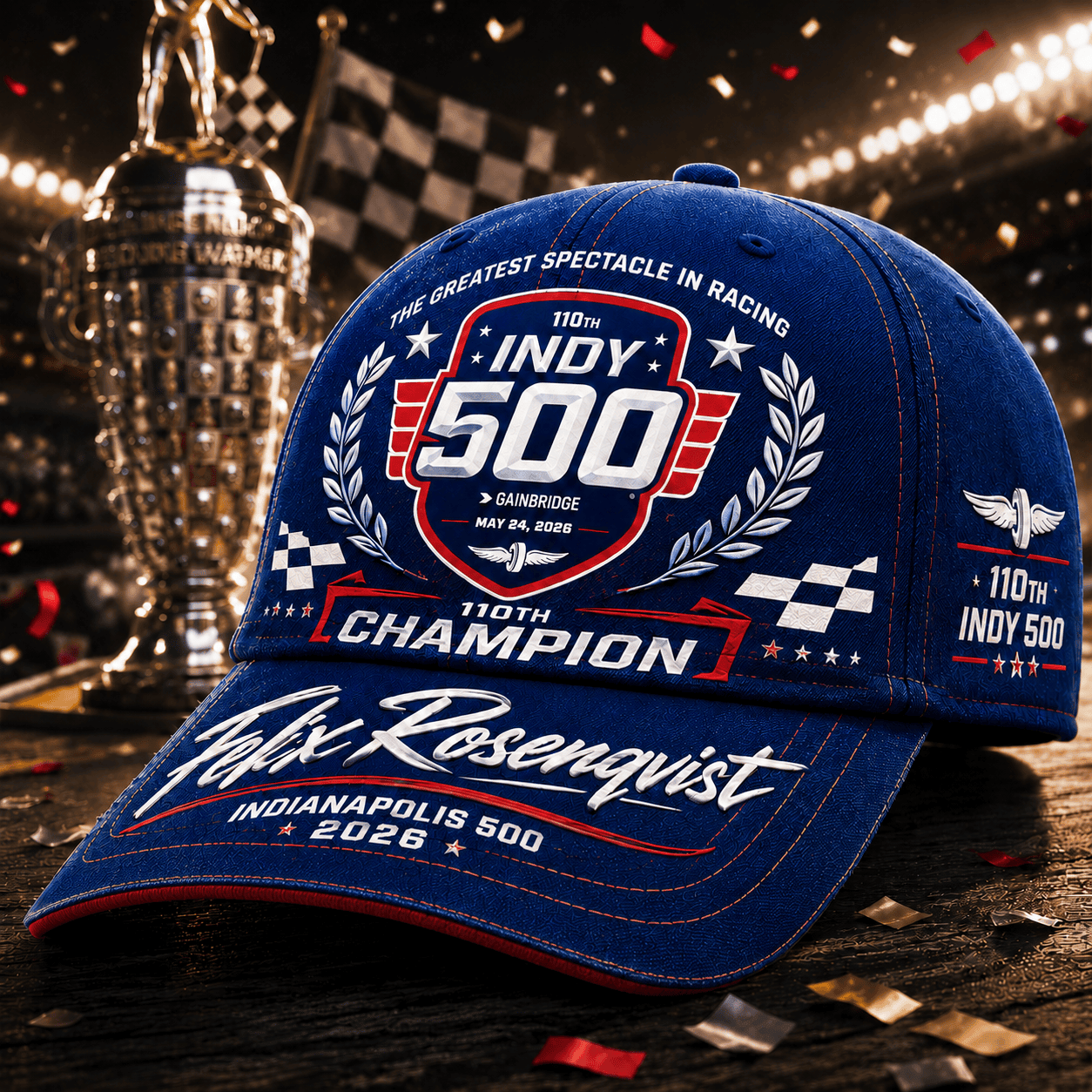 Felix Rosenqvist | Premium Indianapolis 500 Classic Cap