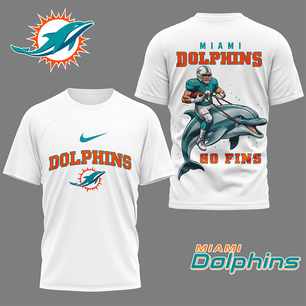 Miami Dolphins | Premium NFL Nation Gear 3D Shirt NY