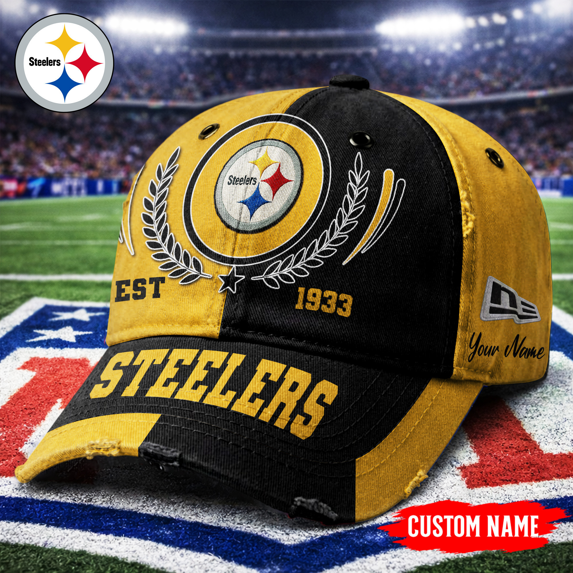 Pittsburgh Steelers | Premium NFL Split Color New Era Cap TD