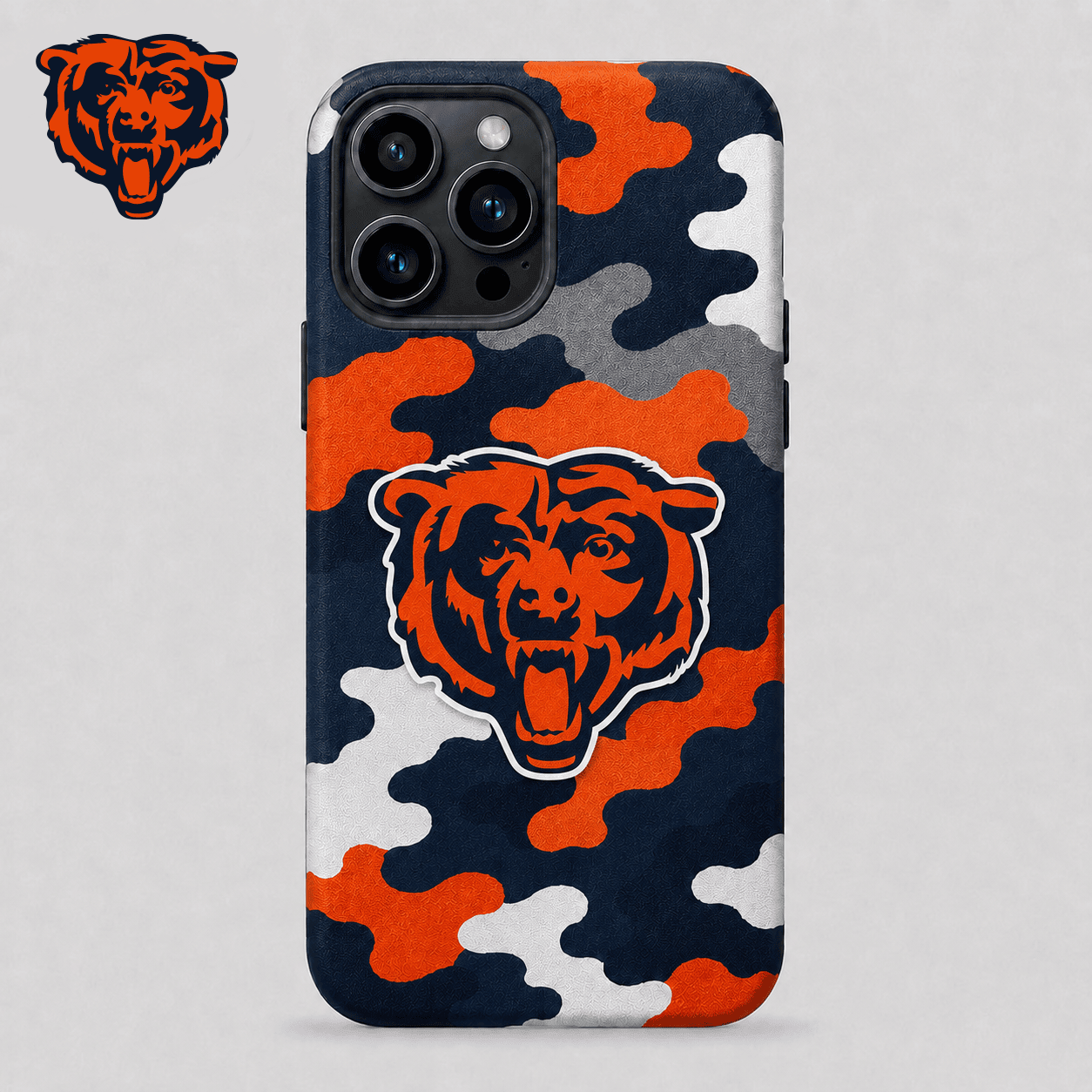 Chicago Bears| Premium NFL Camo Game Day Phone Case NY