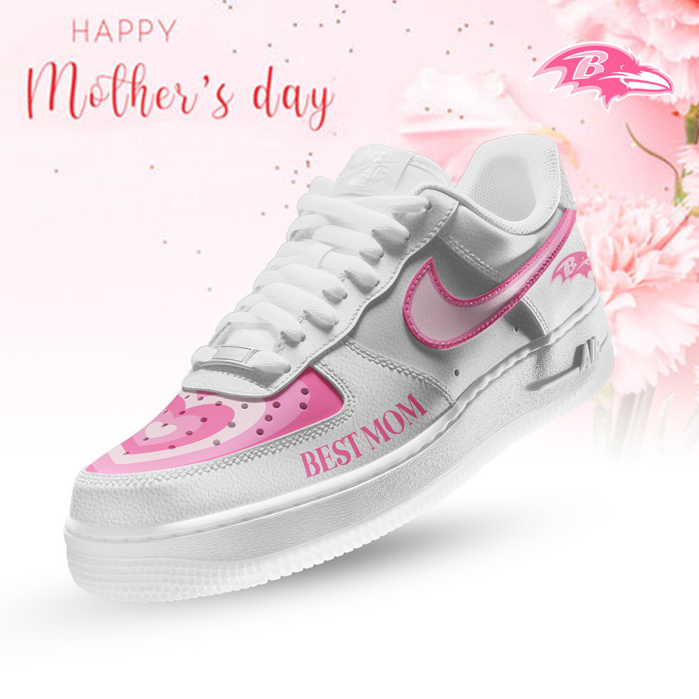 Baltimore Ravens | Premium NFL Mother Day AF1 Shoes NP