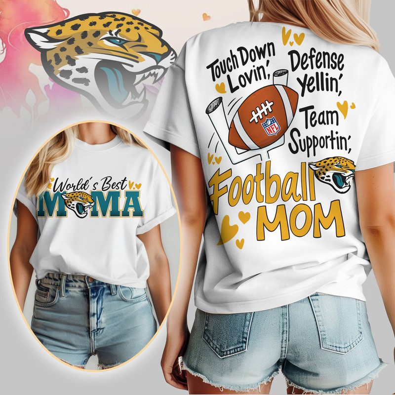 Jacksonville Jaguars | Premium NFL Mother Day Football Mama 3D Shirt HY