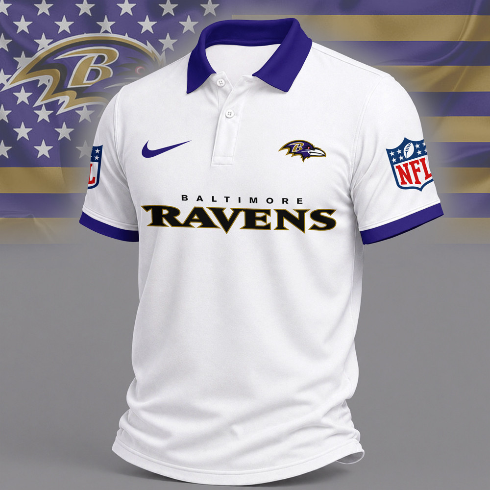Baltimore Ravens | Premium NFL Team Classic Polo Shirt NTH1