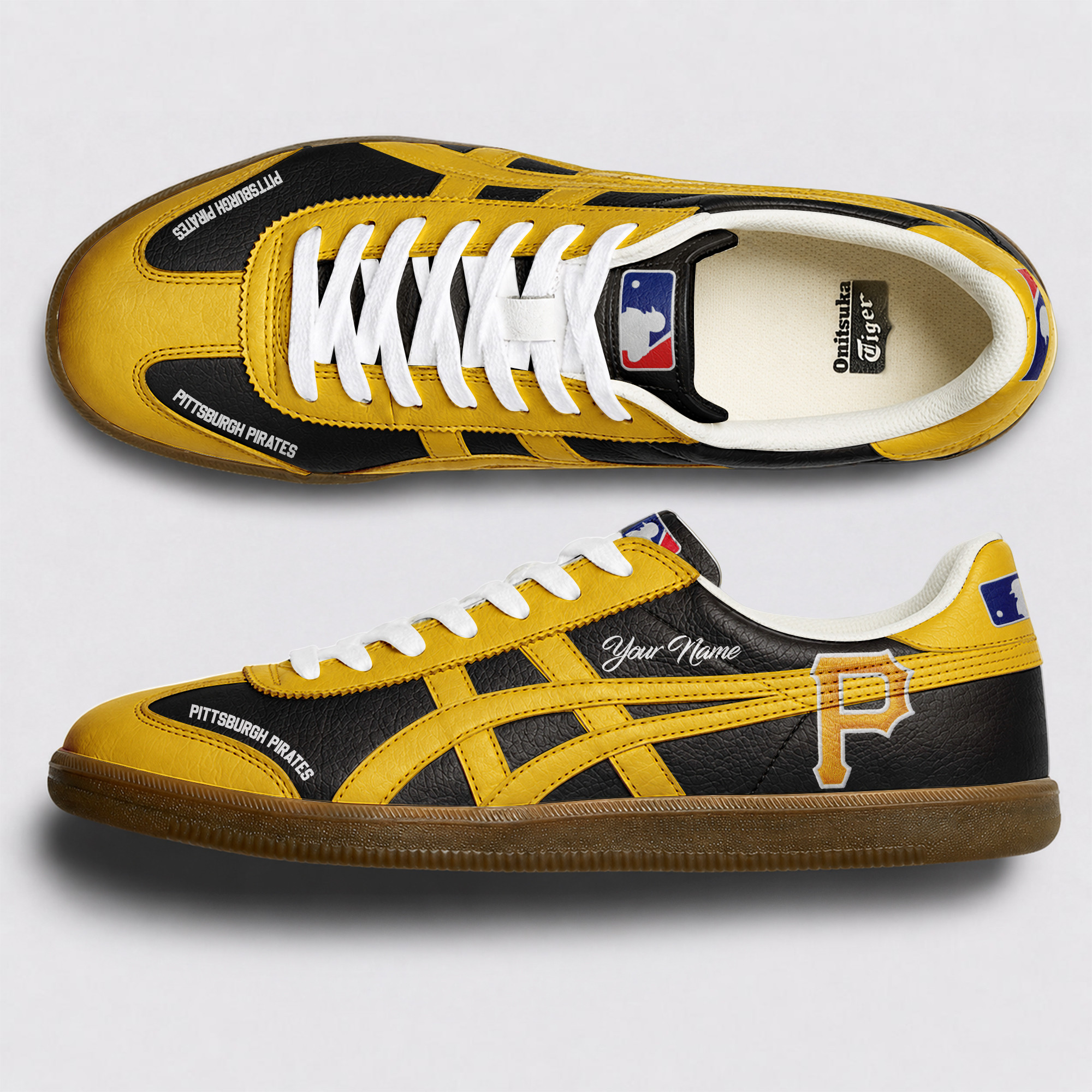 Pittsburgh Pirates | Premium MLB Customized Baseball Tiger Shoes TD