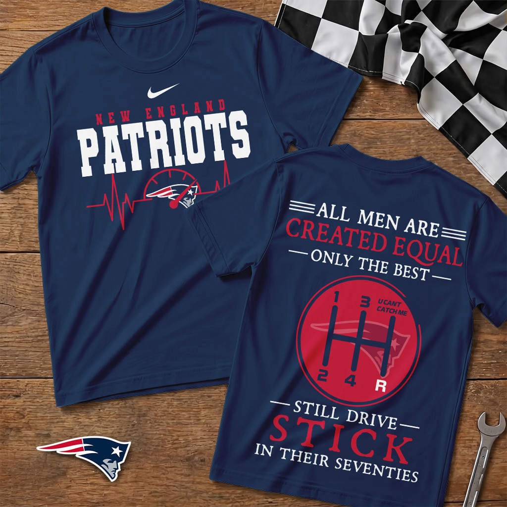 New England Patriots | Premium NFL Highspeed Heartbeat T-Shirt TD