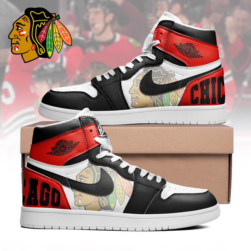 Chicago Blackhawks | Premium NHL Teams High Top Sneakers HY