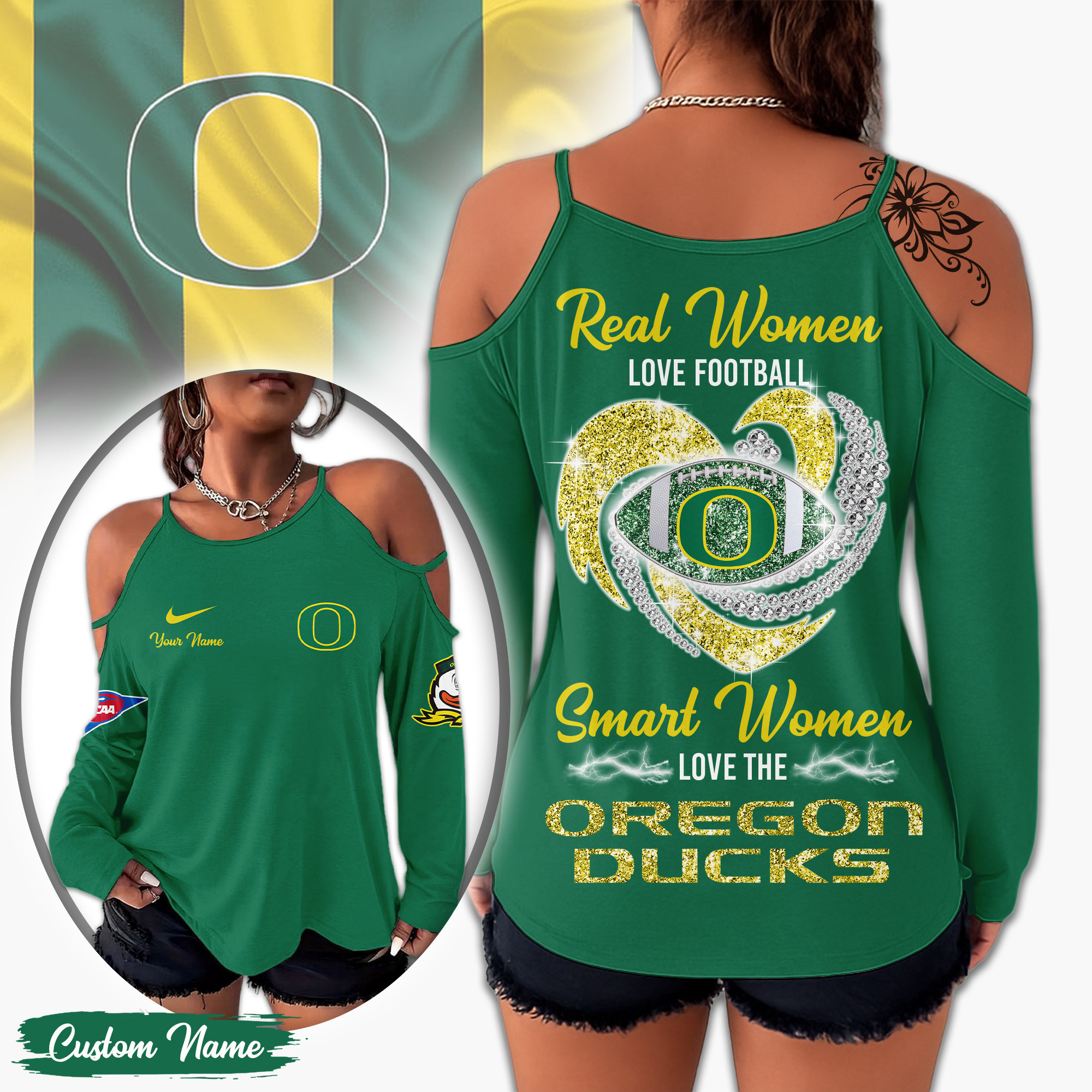 Oregon Ducks | Premium NCAA Lady Tshirt TD