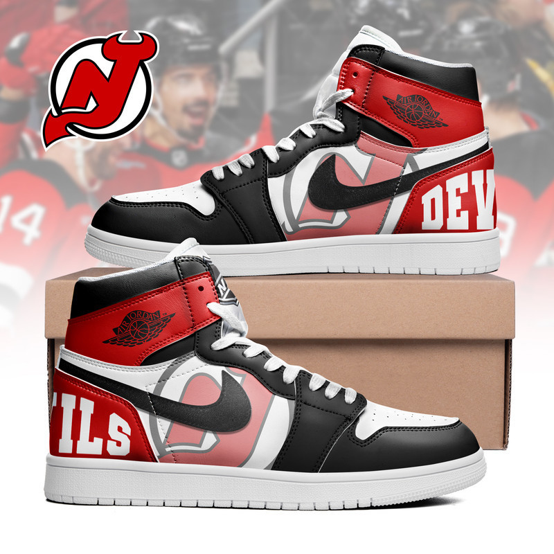 New Jersey Devils | Premium NHL Teams High Top Sneakers HY
