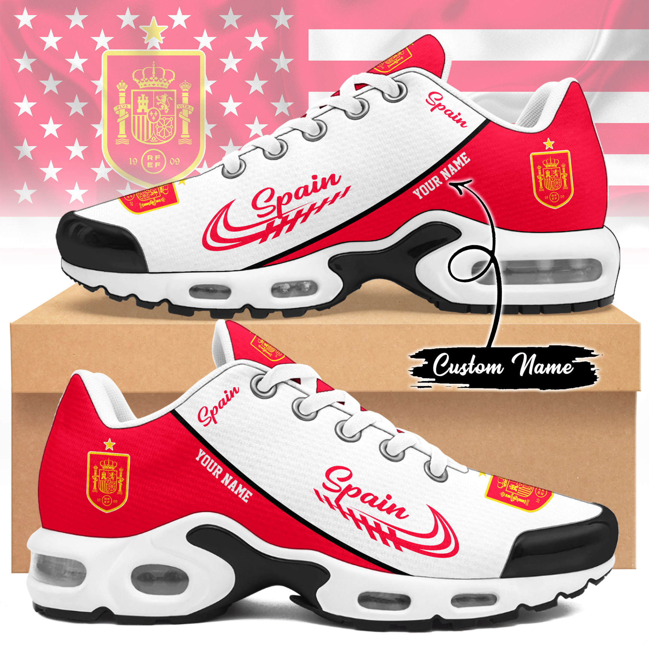 Spain | Premium World Cup Air Max Shoes HY