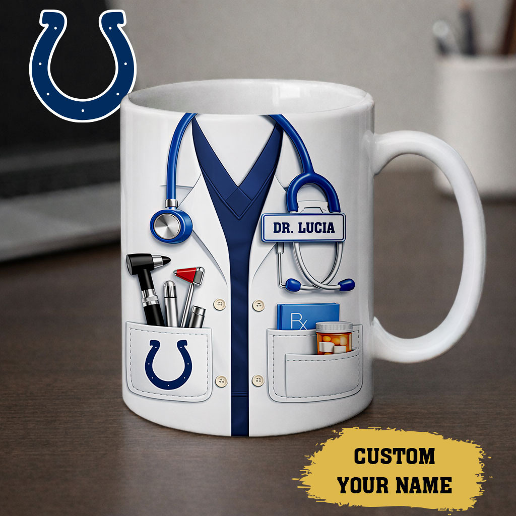 Indianapolis Colts | Premium NFL Personalized Medical Mug NY