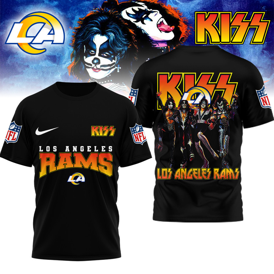 Los Angeles Rams | Premium NFL Kiss Band 3D Shirt TD