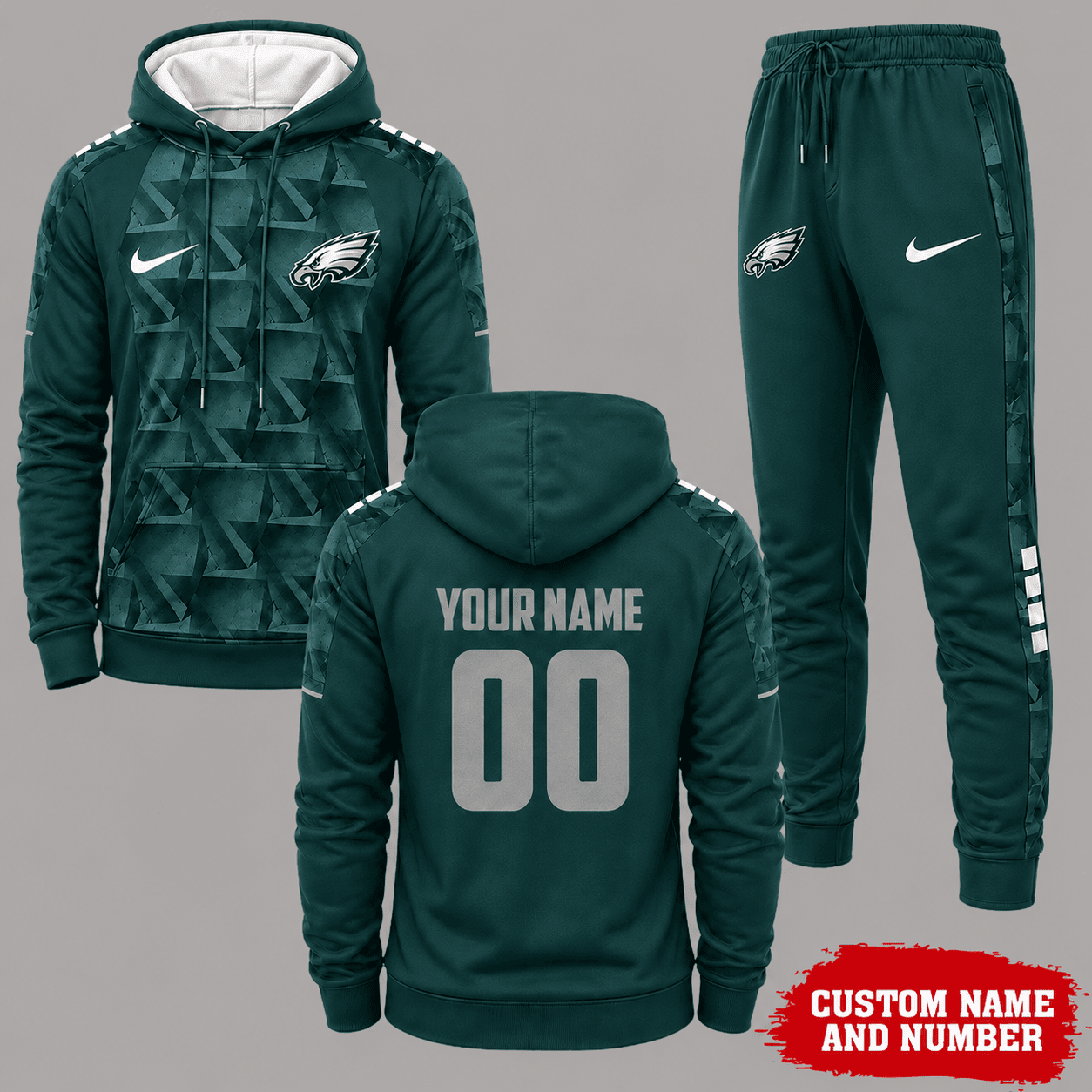 Philadelphia Eagles | Premium NFL Game Day Hoodie Jogger Set NY