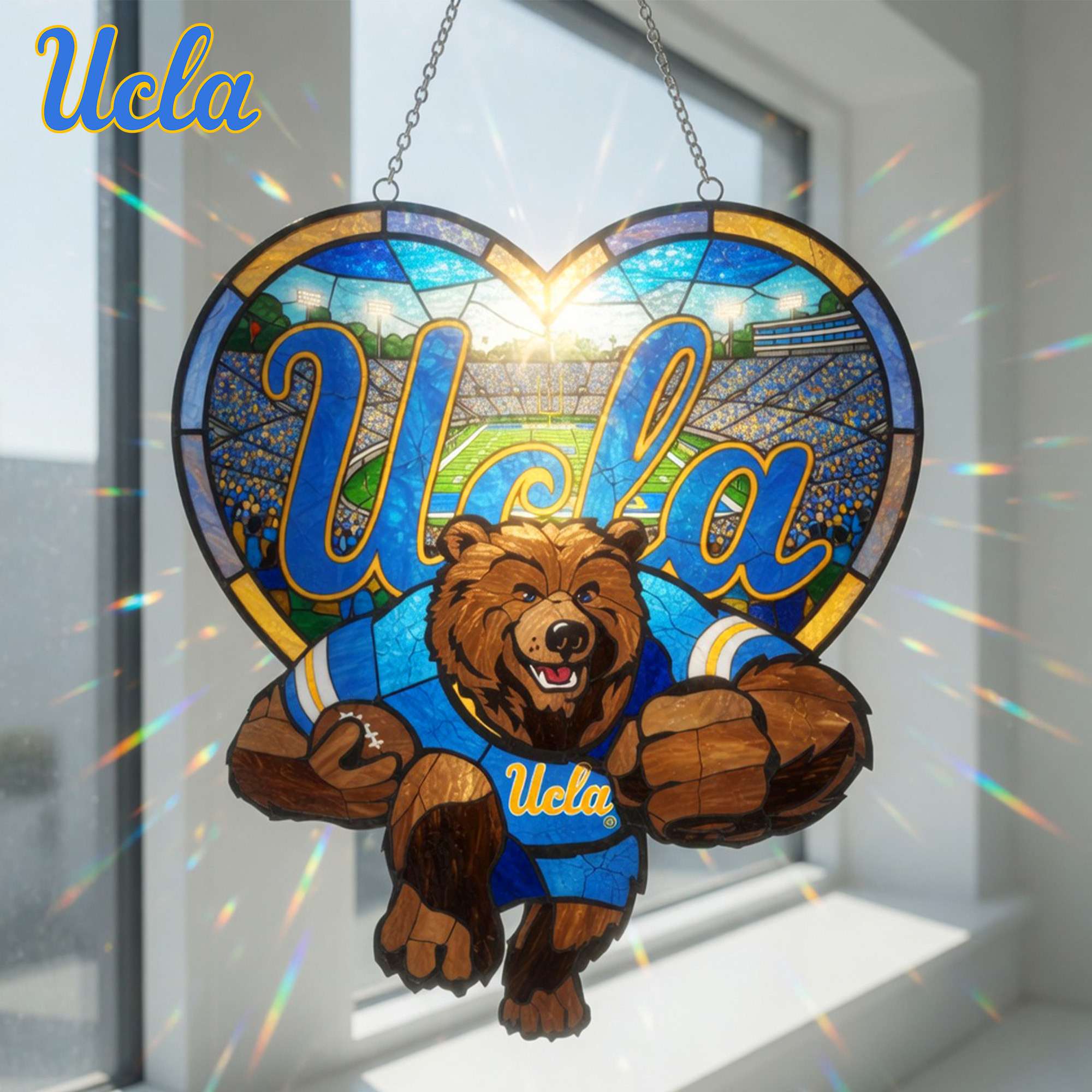 UCLA Bruins | Premium NCAA Game Day Suncatcher NY