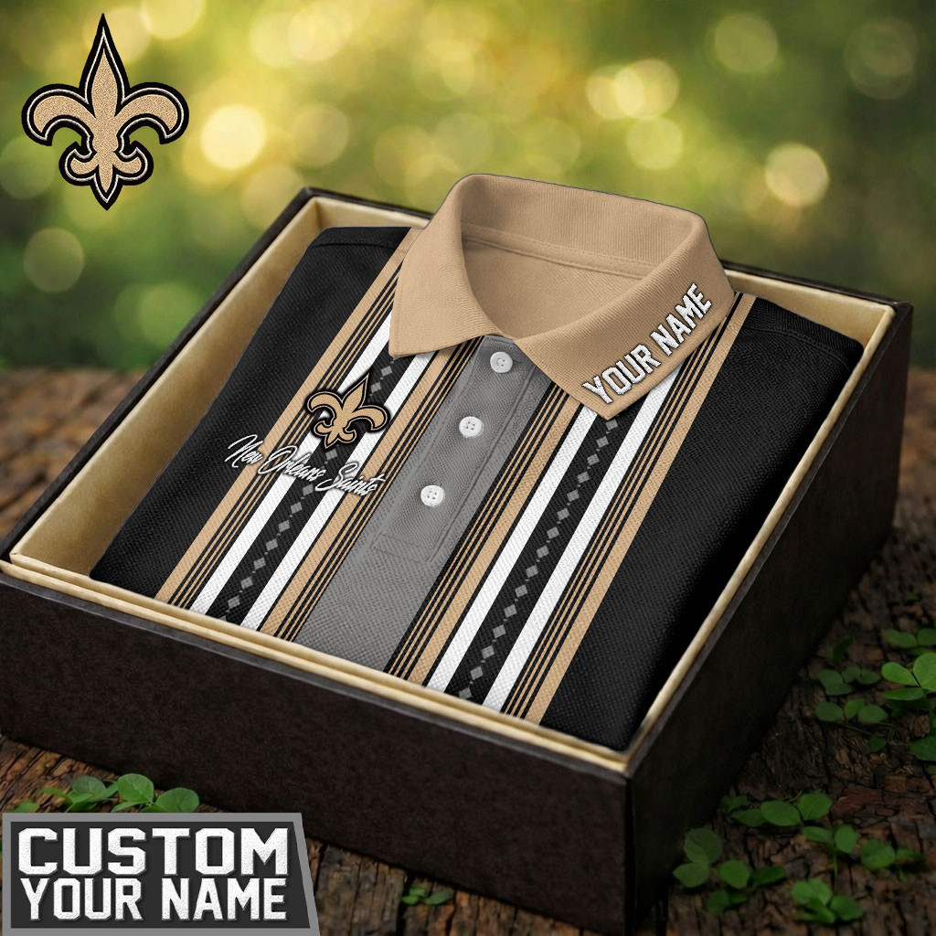 New Orleans Saints | Premium NFL Legacy Sport Custom Polo TD