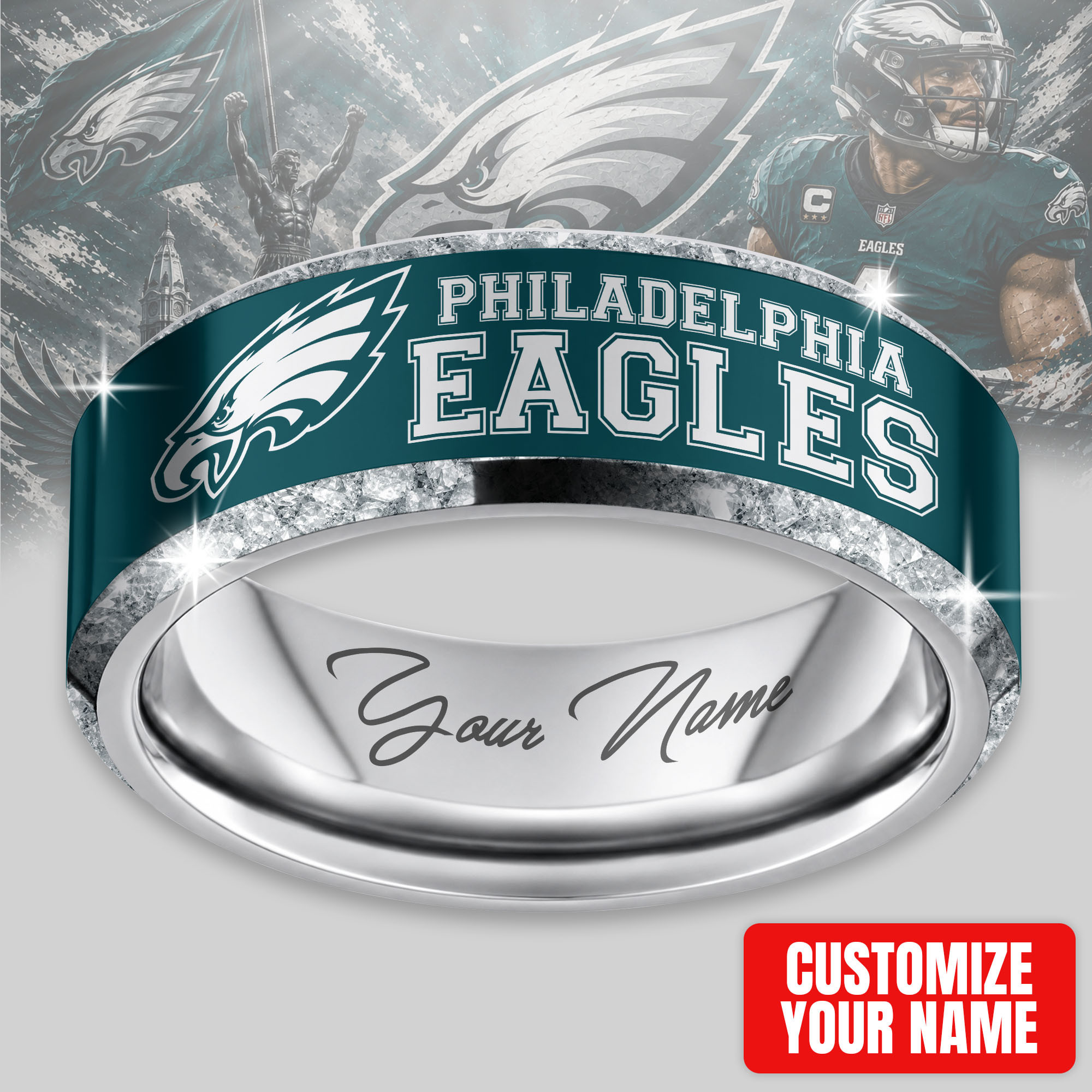 Philadelphia Eagles | Premium NFL Championship Ring NTH1