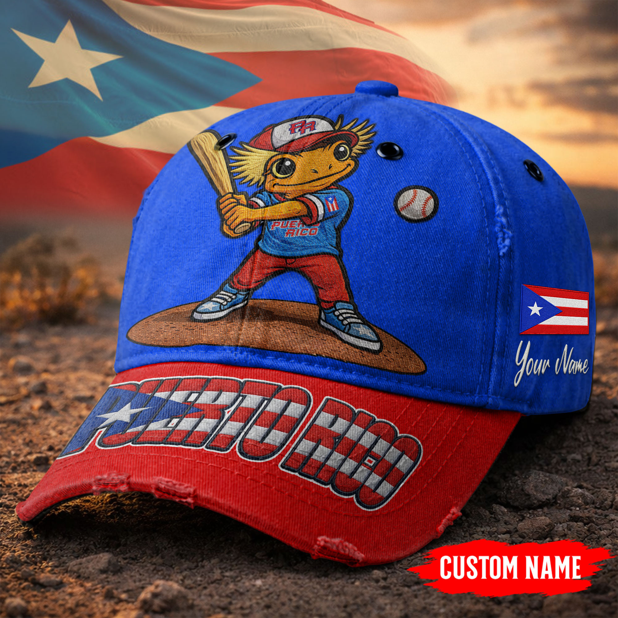 Puerto Rico | Premium World Baseball Classic Cap TD