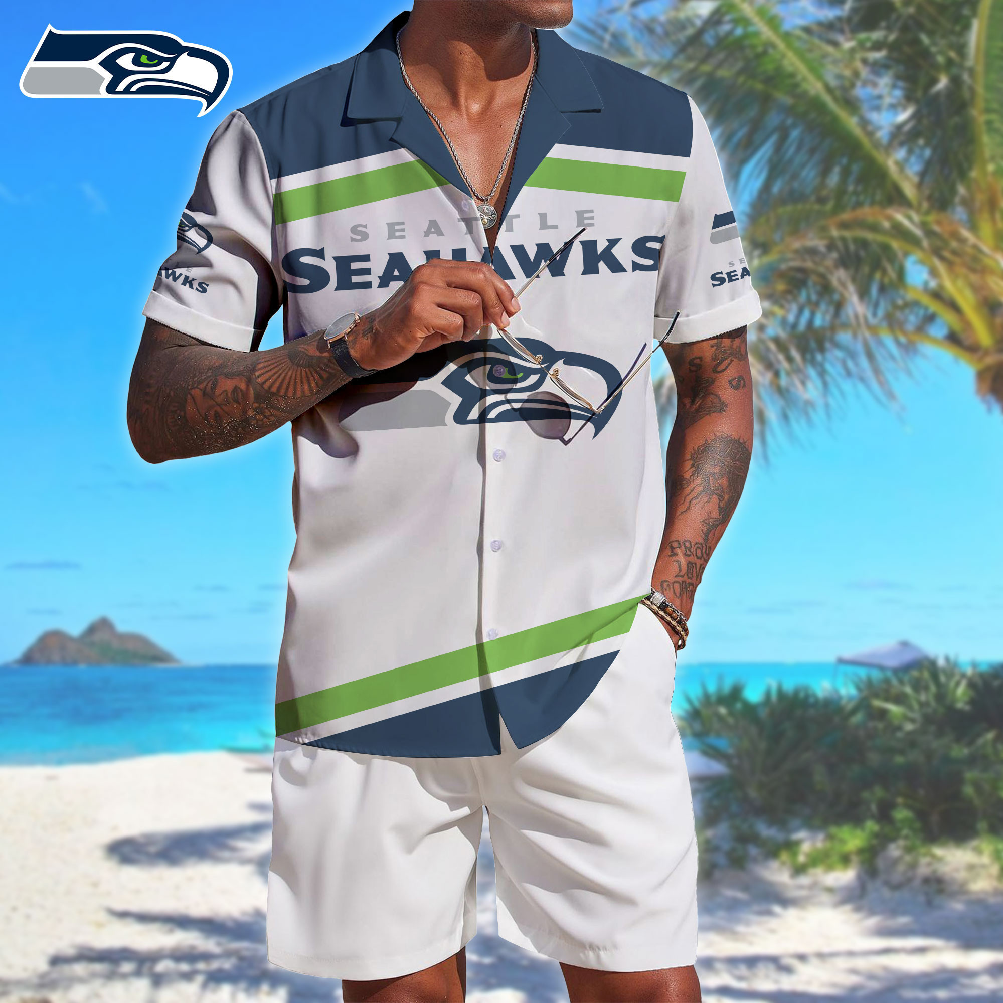 Seattle Seahawks | Premium NFL Summer Beach Hawaiian Shirt NTH1