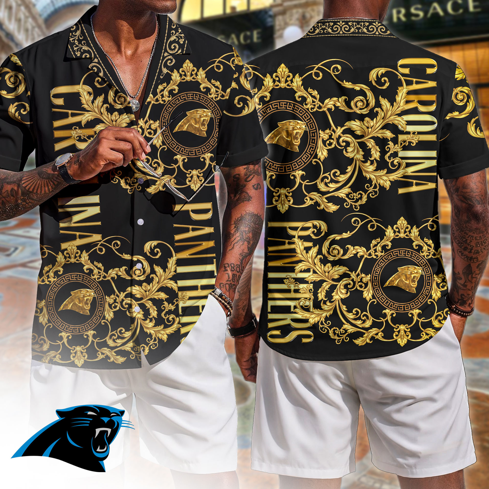 Carolina Panthers | Premium NFL Luxury Hawaiian Shirt HY