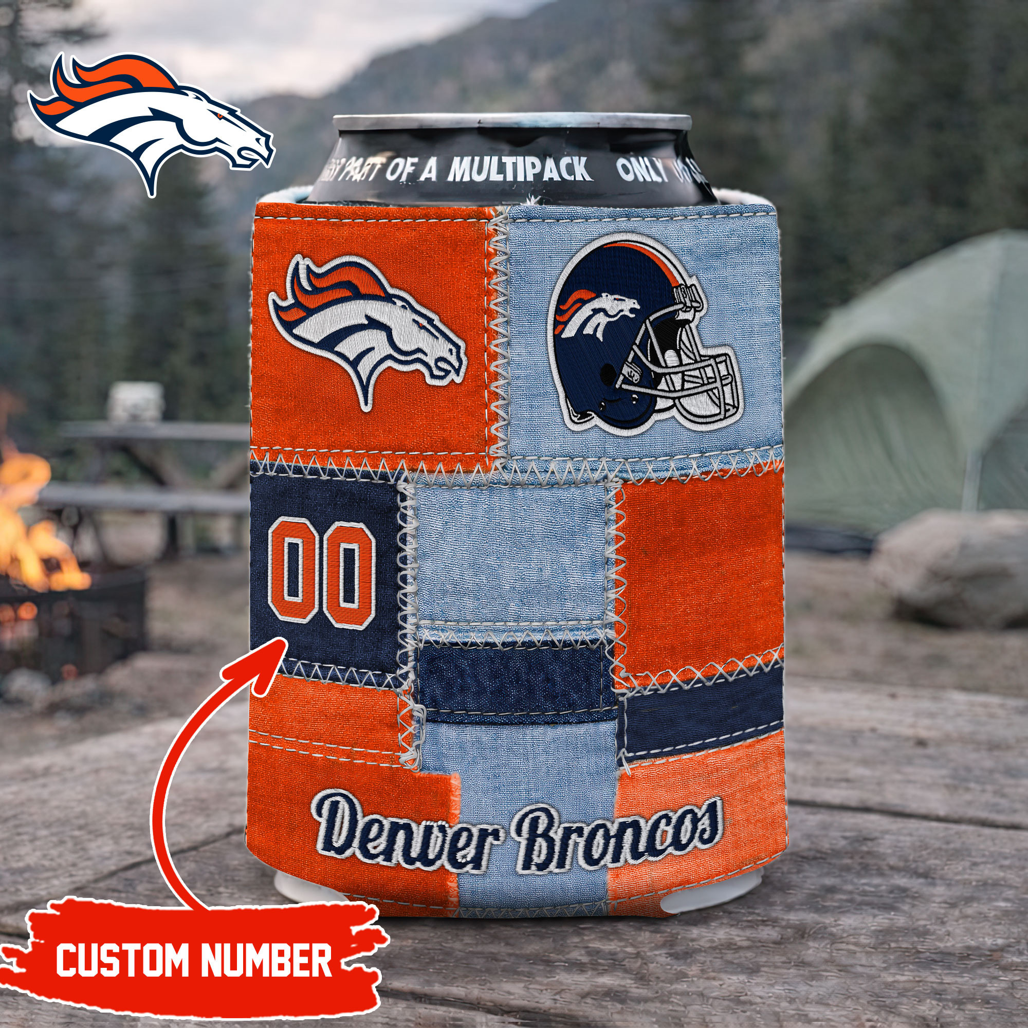 Denver Broncos | Premium NFL Game Day Can Koozie NY