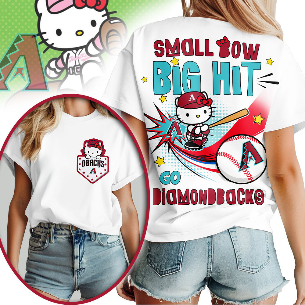 Arizona Diamondbacks | Premium MLB Hello Kitty Women Shirt HY