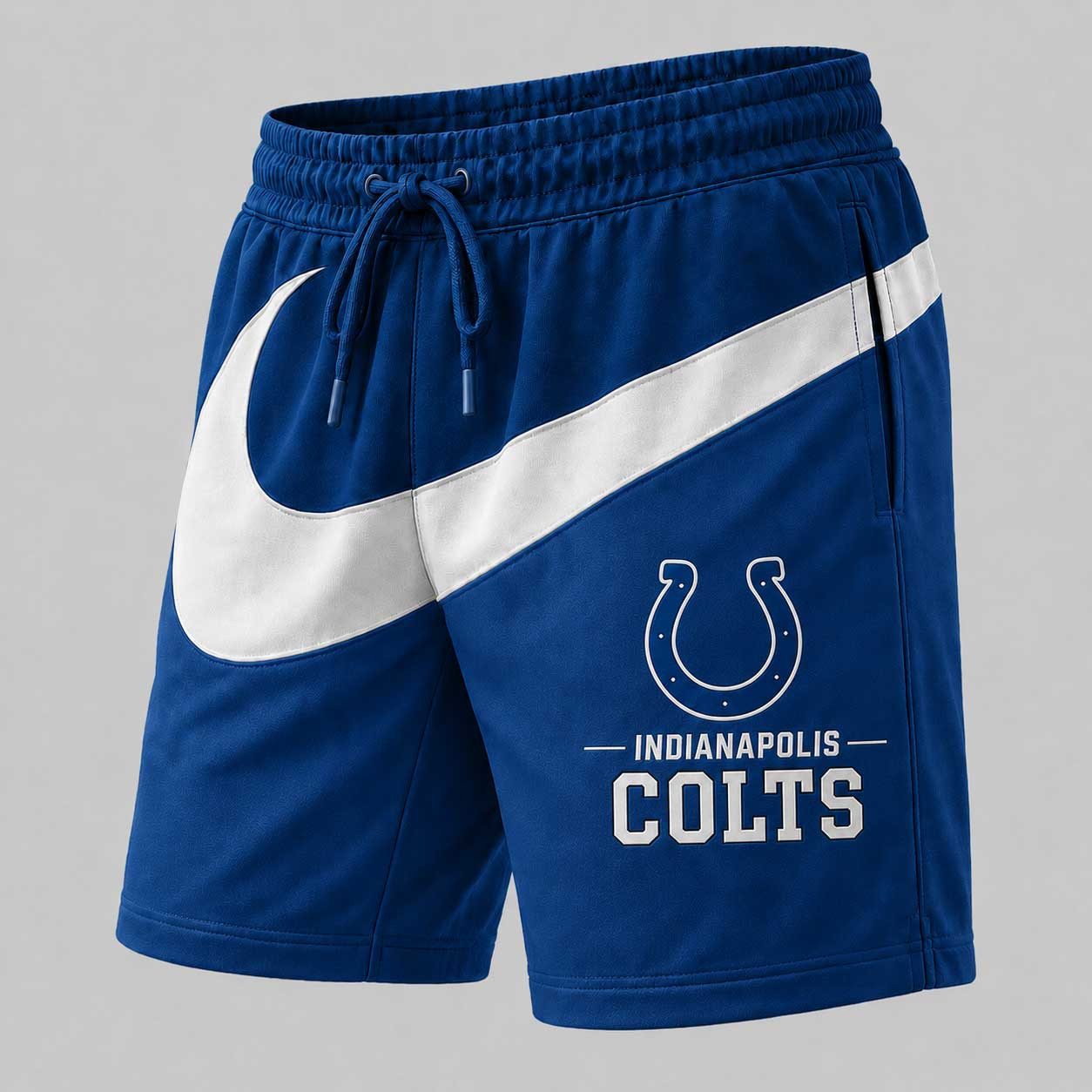 Indianapolis Colts | Premium NFL Swoosh Sports Shorts for Loyal Fans TD