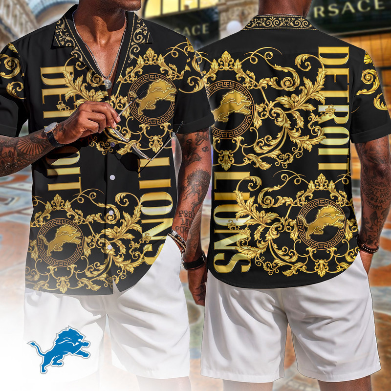 Detroit Lions | Premium NFL Luxury Hawaiian Shirt HY