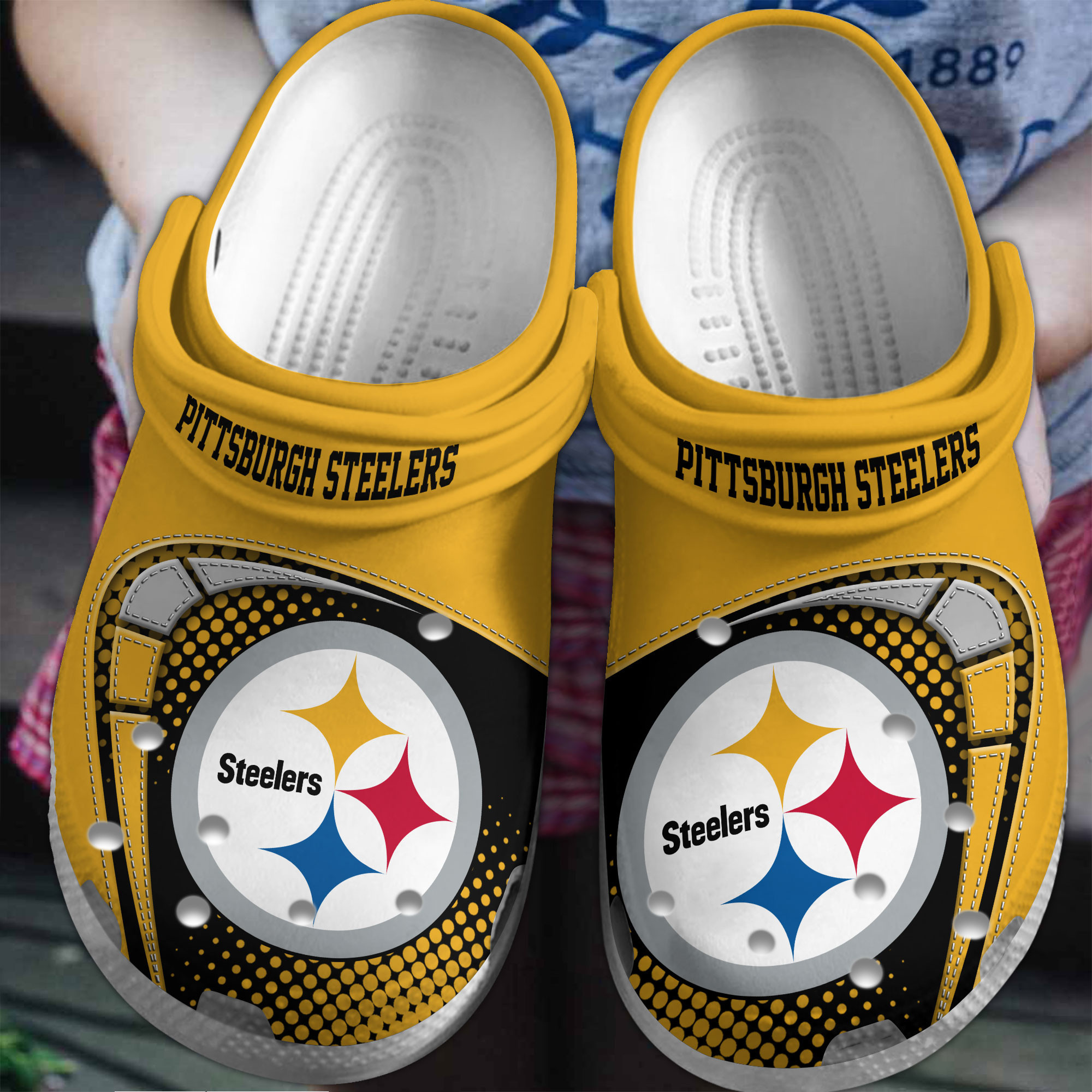 Pittsburgh Steelers | Premium NFL Crocs Shoes NY