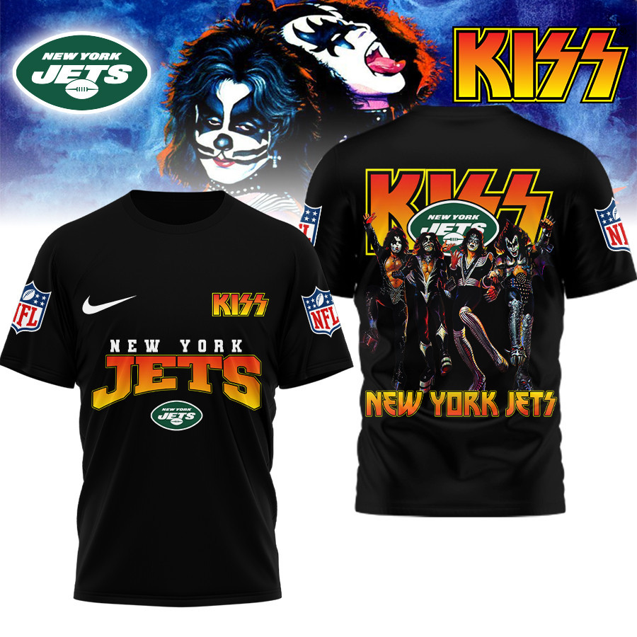 New York Jets | Premium NFL Kiss Band 3D Shirt TD