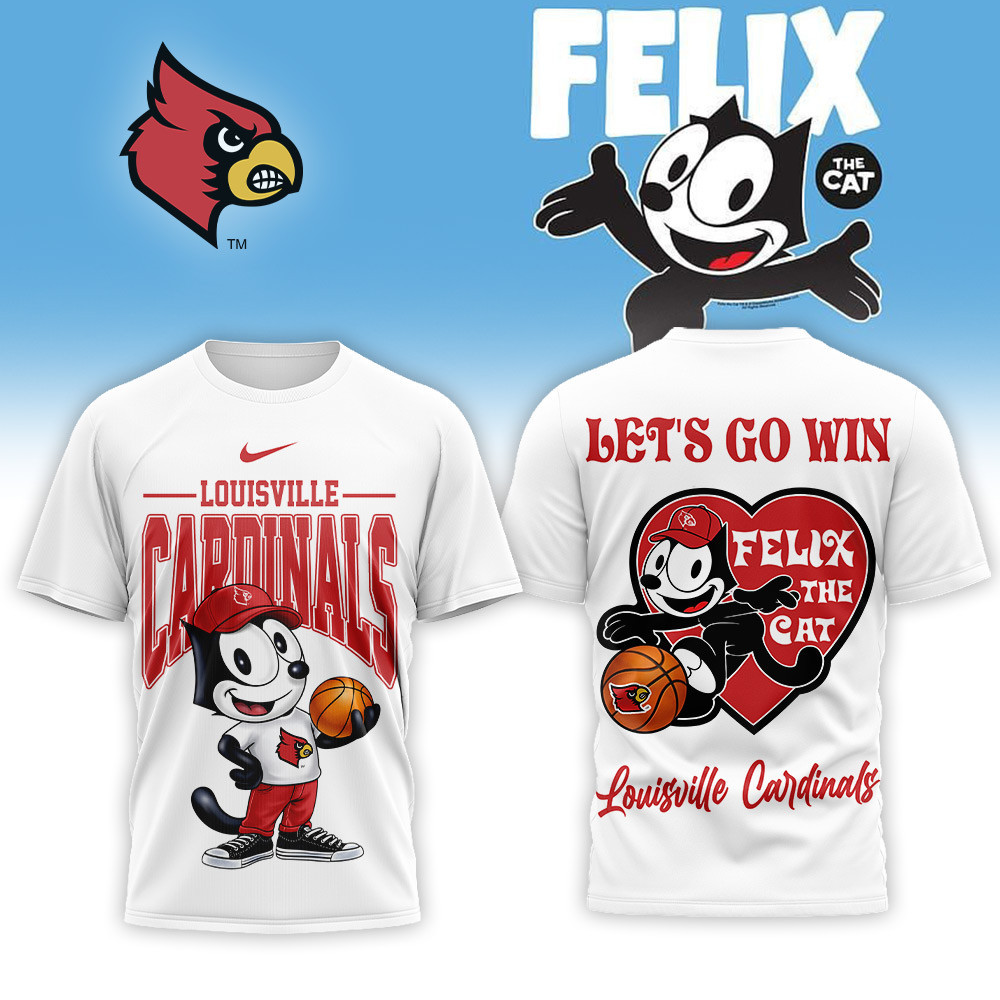 Louisville Cardinals | Premium NCAA Hoop Felix Classic 3D Shirt NTH1