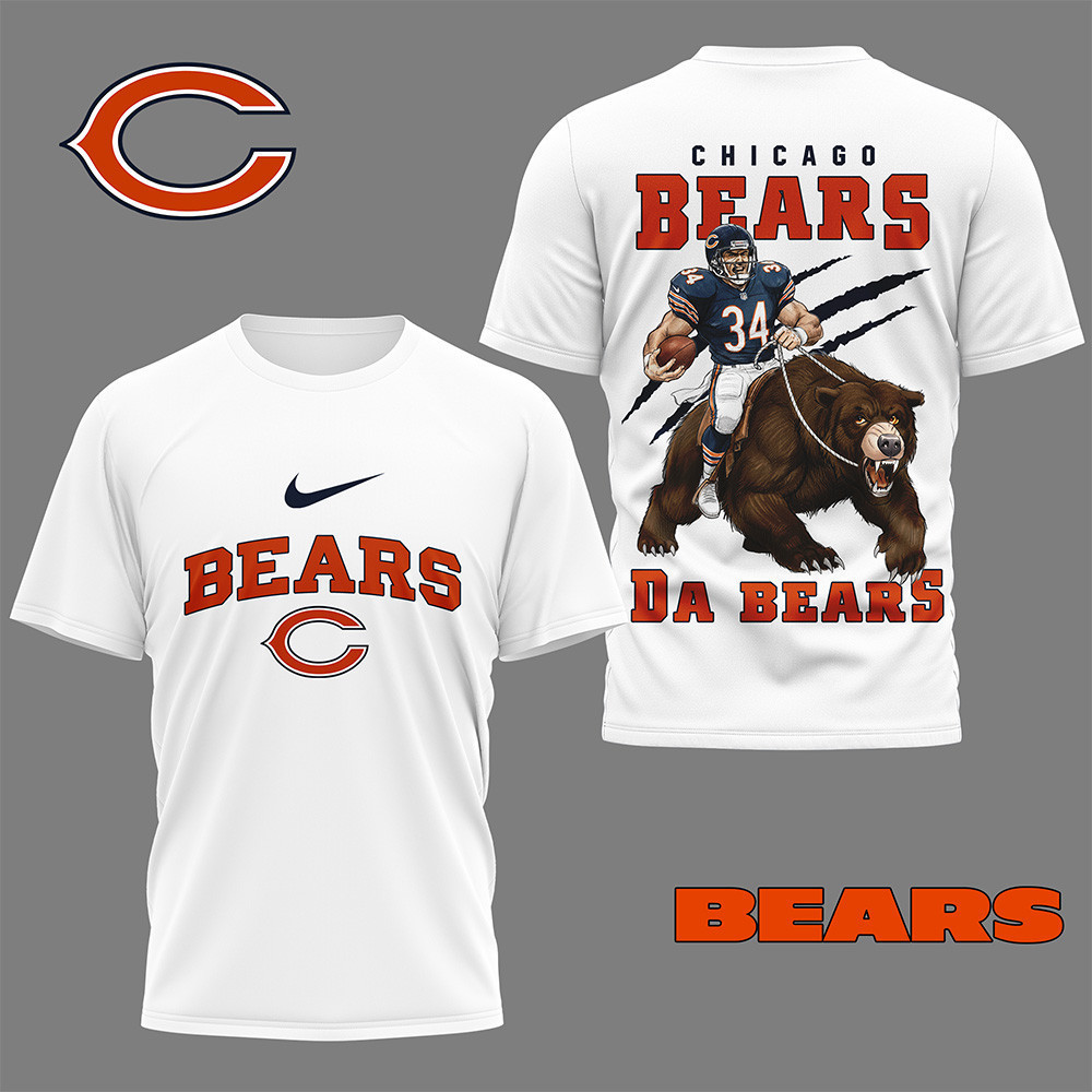 Chicago Bears | Premium NFL Nation Gear 3D Shirt NY