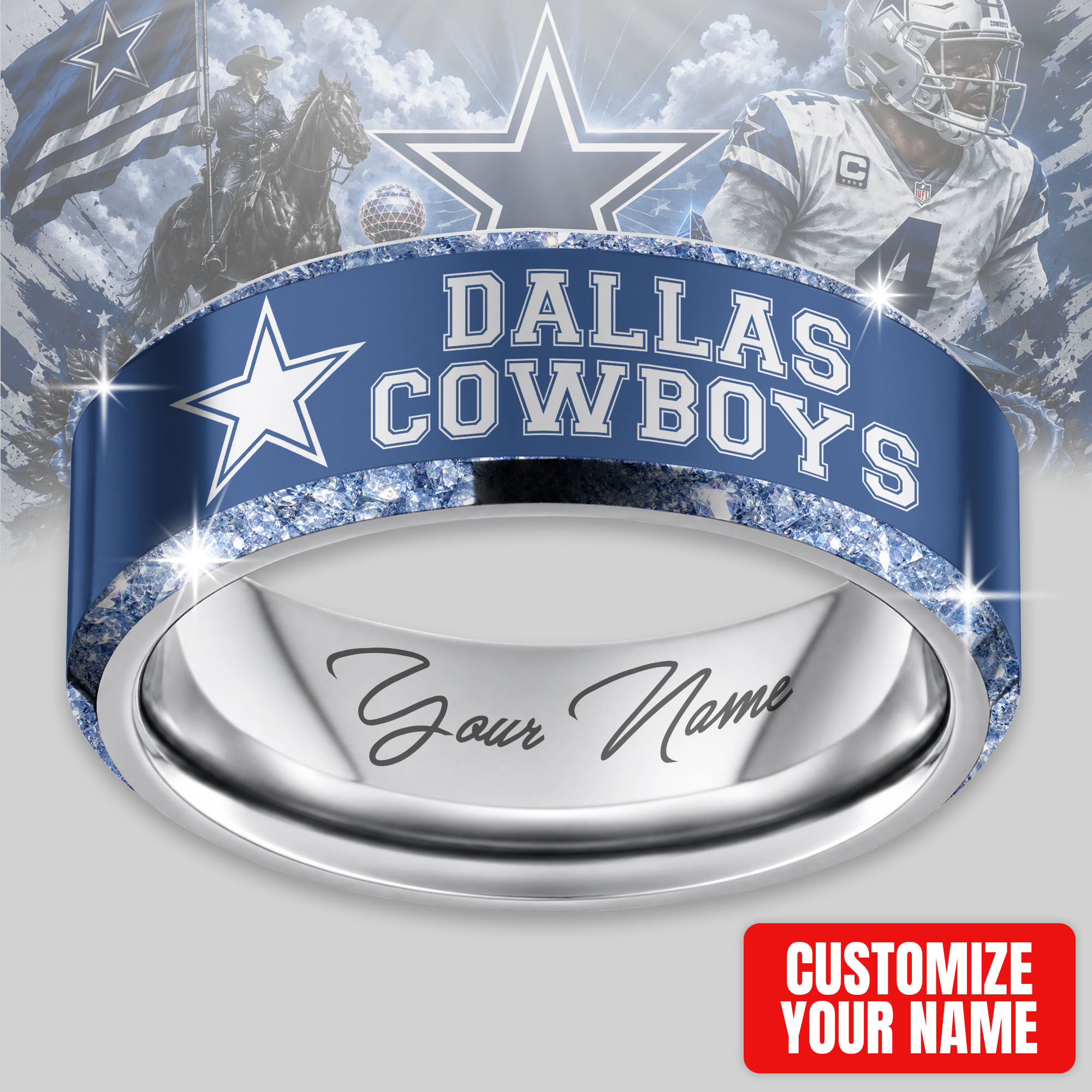 Dallas Cowboys | Premium NFL Championship Ring NTH1