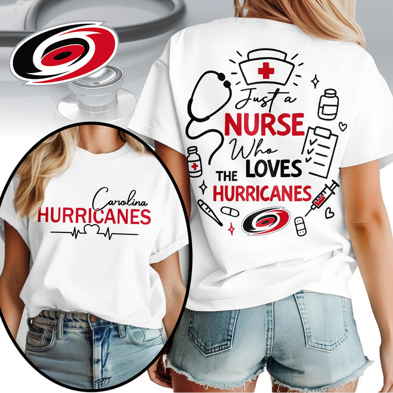 Carolina Hurricanes | Premium NHL Fan Nurse 3D Shirt HY
